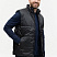 Жилет унисекс STAN утепленный таффета 210T,200, 84, Чёрный,  (20)  (60-62/5XL)