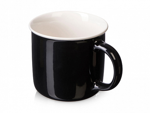 Кружка с каймой Countryside M, черный 410ml — РПК «Прогресс»