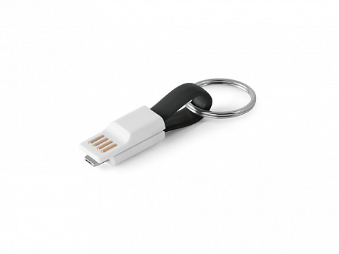 RIEMANN. USB-кабель с разъемом 2 в 1, Черный — РПК «Прогресс»