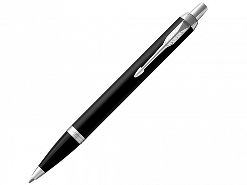 Шариковая ручка Parker IM Mat Black CT лак матовый, стержень: M, цвет чернил: blue, в подарочной упаковке. — РПК «Прогресс»