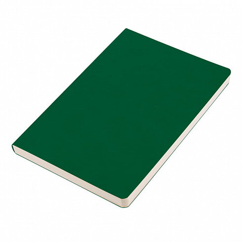 Ежедневник недатированный TONY, А5, бирюзовый, кремовый блок в линейку