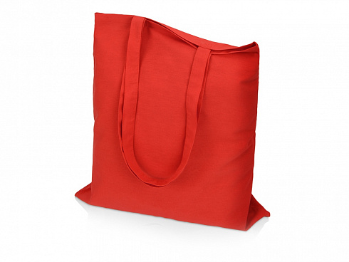 Сумка для шопинга Carryme 140 хлопковая, 140 г/м2, красный — РПК «Прогресс»