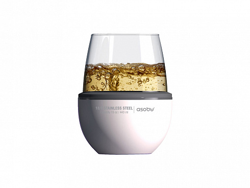 Тумблер для вина WINE KUZIE, белый — РПК «Прогресс»