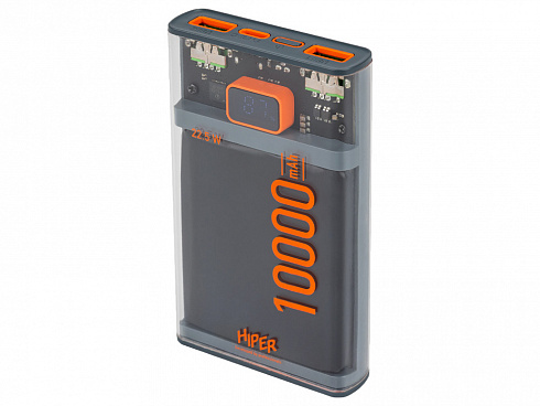 Внешний аккумулятор CORE X, 10000 mAh, черный — РПК «Прогресс»