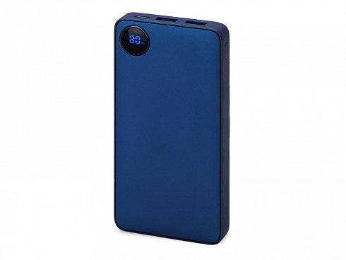 Внешний аккумулятор с дисплеем Mild, 10 000 mAh, синий — РПК «Прогресс»