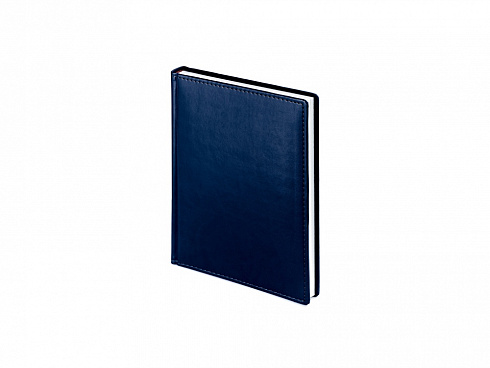 Ежедневник недатированный А6+ Velvet, темно-синий navy — РПК «Прогресс»