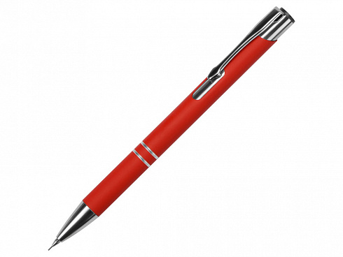 Механический карандаш Legend Pencil софт-тач 0.5 мм, красный — РПК «Прогресс»