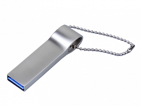 USB 3.0-флешка на 16 Гб с мини чипом, компактный дизайн, боковое отверстие для цепочки — РПК «Прогресс»