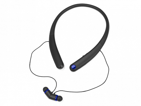 Беспроводные наушники с микрофоном Soundway, черный/синий — РПК «Прогресс»