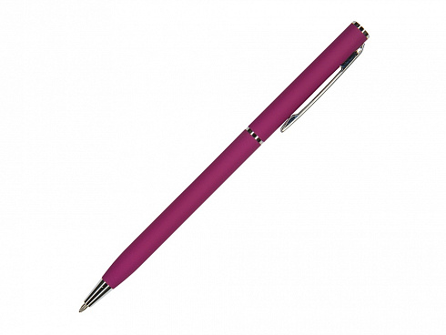 Ручка шариковая автоматическая BrunoVisconti® PALERMO цвет корпуса бордовый, soft-touch, 0.7 мм — РПК «Прогресс»