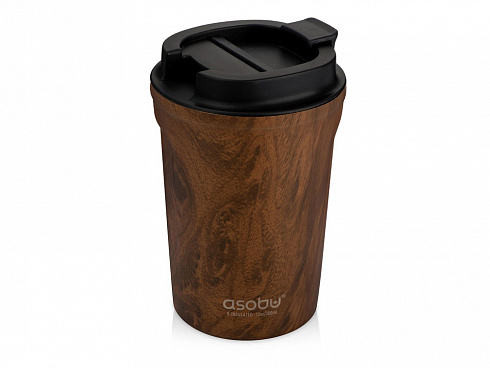 Термокружка CAFe COMPACT, 380 мл, wood — РПК «Прогресс»
