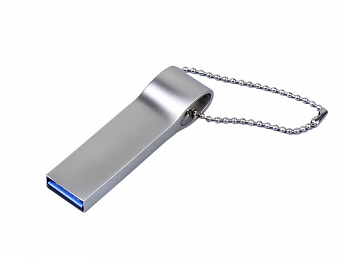 USB 3.0-флешка на 64 Гб с мини чипом, компактный дизайн, боковое отверстие для цепочки — РПК «Прогресс»