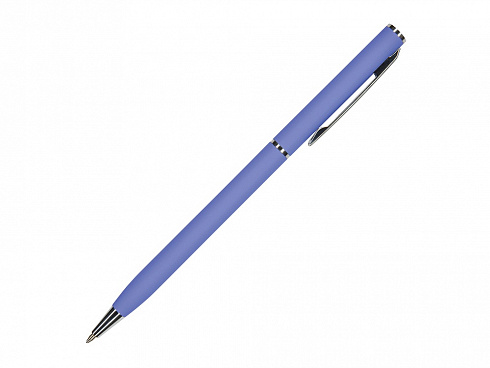 Ручка шариковая автоматическая BrunoVisconti® PALERMO цвет корпуса фиолетовый, soft-touch, 0.7 мм — РПК «Прогресс»