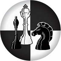 Акриловая эмблема шахматы