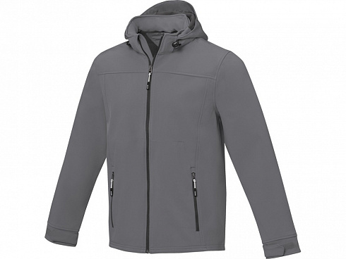 Куртка софтшел Langley мужская, steel grey — РПК «Прогресс»