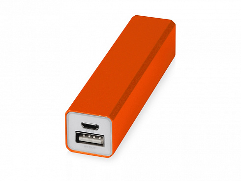 Портативное зарядное устройство Брадуэлл, 2200 mAh, оранжевый — РПК «Прогресс»