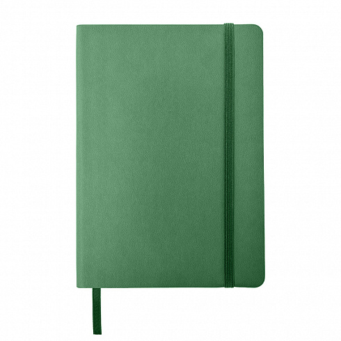 Бизнес-блокнот RILY, формат А5,  бирюзовый, блок в точку