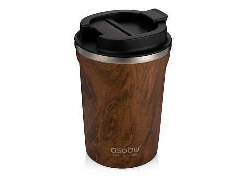 Термокружка CAFe COMPACT, 380 мл, wood — РПК «Прогресс»