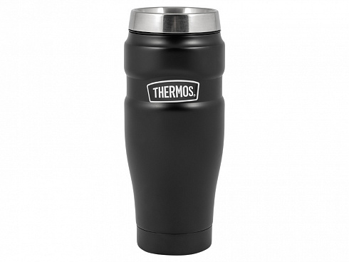 Кружка-термос из нерж. стали тм THERMOS SK1005BK (Matte Black) 0.47L, черный — РПК «Прогресс»