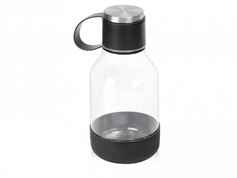 Бутылка для воды 2-в-1 Dog Bowl Bottle со съемной миской для питомцев, 1500 мл, черный — РПК «Прогресс»
