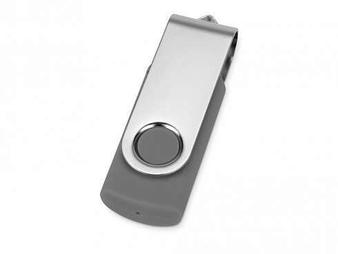 Флеш-карта USB 2.0 32 ГБ Квебек, серый — РПК «Прогресс»