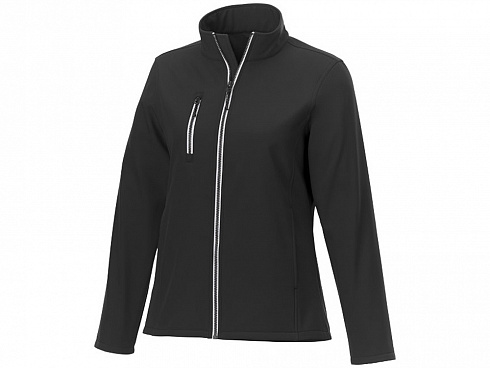 Женская софтшелл куртка Orion, черный — РПК «Прогресс»