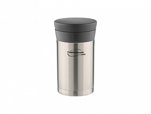 Термос из нерж. стали для еды тм ThermoCafe DFJ-500 food flask, 0.5L, металлический — РПК «Прогресс»