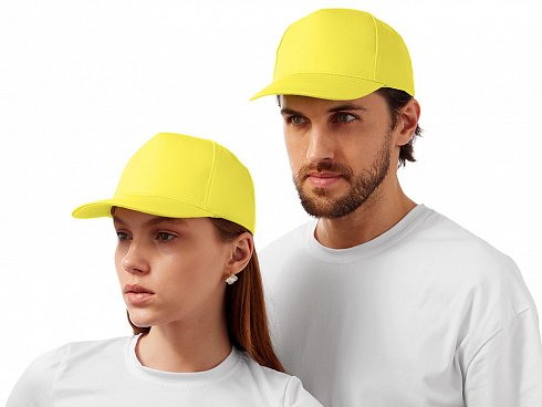 Бейсболка Мемфис 230 5-панельная, yellow — РПК «Прогресс»