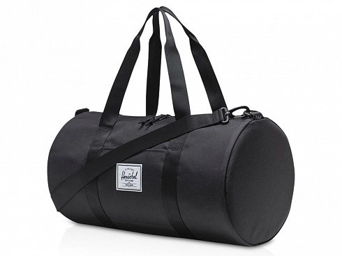 Herschel Classic™ спортивная сумка из переработанного материала объемом 27 л - сплошной черный — РПК «Прогресс»