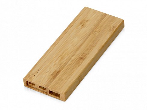 Внешний аккумулятор из бамбука Bamboo, 5000 mAh — РПК «Прогресс»