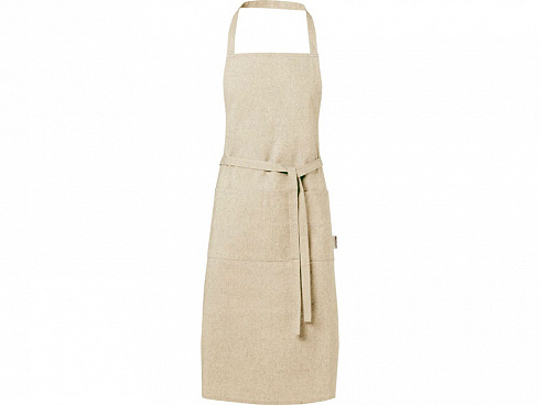 Pheebs 200 g/m2 recycled cotton apron, натуральный — РПК «Прогресс»