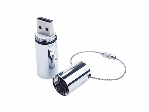 USB-флешка на 128 ГБ, 3.0 USB  серебро — РПК «Прогресс»