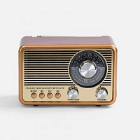 Bluetooth-колонка с радио Listenberg, коричневая