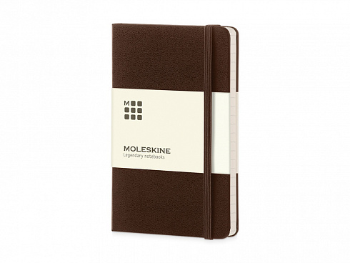 Записная книжка Moleskine Classic (в линейку) в твердой обложке, Large (13х21см), амарант — РПК «Прогресс»
