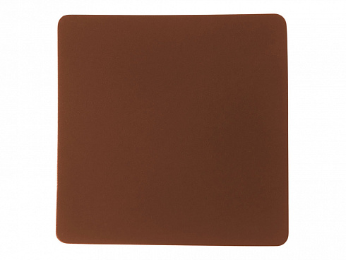 ПАТЧ КВАДРАТ soft-touch (коричневый ) 5,5 х 5,5 см — РПК «Прогресс»