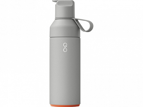 Бутылка-термос для воды Ocean Bottle GO объемом 500 мл - серый — РПК «Прогресс»