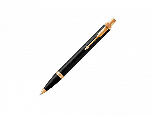 Ручка шариковая Parker IM Core Black GT, черный/золотистый — РПК «Прогресс»