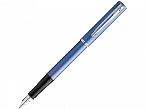 Перьевая ручка Waterman GRADUATE ALLURE, цвет: голубой, перо: F — РПК «Прогресс»