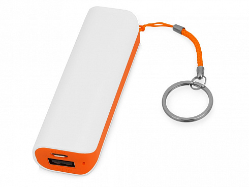 Портативное зарядное устройство (power bank) Basis, 2000 mAh, оранжевый — РПК «Прогресс»