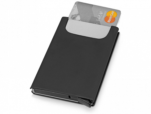 Держатель для карт Verlass c RFID-защитой, черный — РПК «Прогресс»