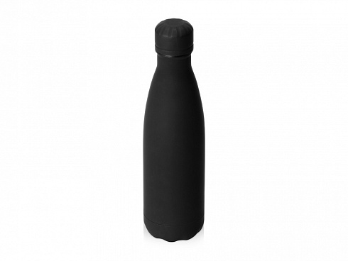 Вакуумная термобутылка Vacuum bottle C1, soft touch, 500 мл, черный — РПК «Прогресс»