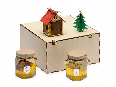 Подарочный набор Decoration Deluxe с двумя видами меда — РПК «Прогресс»