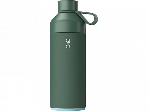 Бутылка для воды Big Ocean Bottle объемом 1000 мл с вакуумной изоляцией, зеленый — РПК «Прогресс»