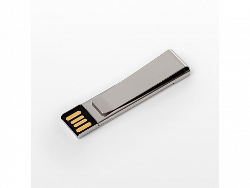 USB-флешка на 4 ГБ,  серебро — РПК «Прогресс»