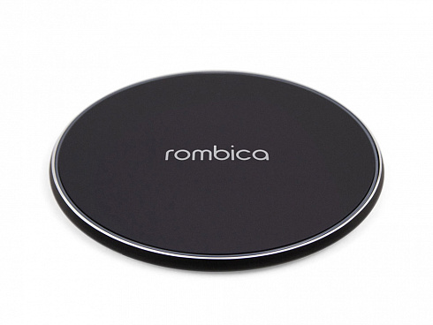 Беспроводное зарядное устройство Rombica  NEO Core Quick c быстрой зарядкой, черный (с лого) — РПК «Прогресс»
