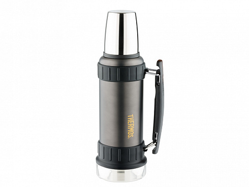 Термос из нерж. стали тм THERMOS 2520 Stainless Steel Vacuum Flask 1.2L, серый — РПК «Прогресс»