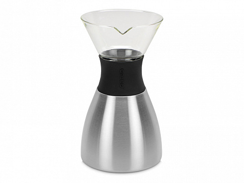 Кофеварка POUR OVER, 1000 мл, серебристый/черный — РПК «Прогресс»