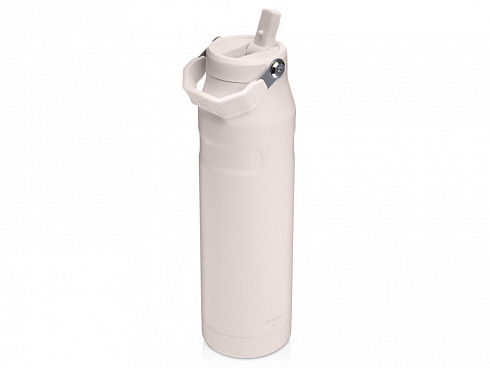 Бутылка для воды объемом 1,06 литра с откидной трубочкой Stanley IceFlow™ 2.0 - Light pink — РПК «Прогресс»