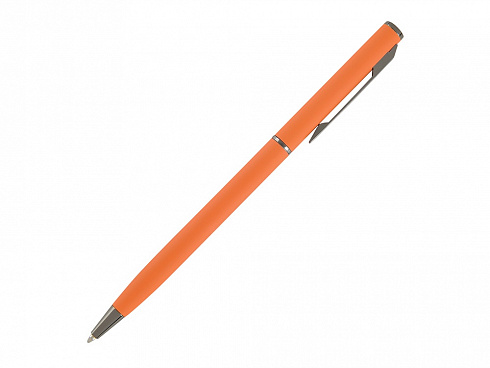 Ручка шариковая автоматическая BrunoVisconti® PALERMO цвет корпуса оранжевый, soft-touch, 0.7 мм — РПК «Прогресс»