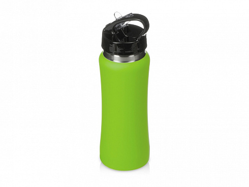 Бутылка для воды Bottle C1, сталь, soft touch, 600 мл, зеленое яблоко — РПК «Прогресс»